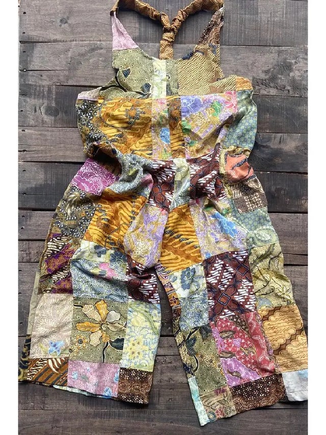 Jaded Gypsy Market Fresh Overalls - Liberty